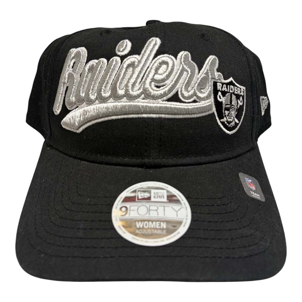 LAS VEGAS RAIDERS WOMEN'S CHEER 9FORTY ADJUSTABLE HAT – ,